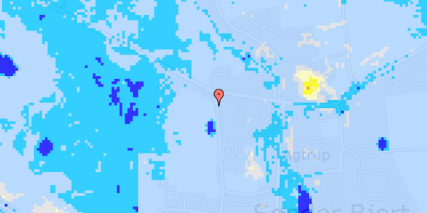 Ekstrem regn på Eegsvej 2