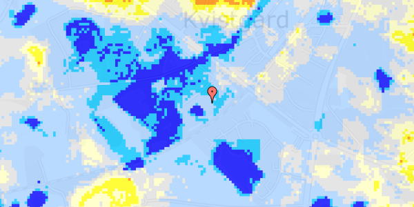 Ekstrem regn på O.F. Kvistgård 35A