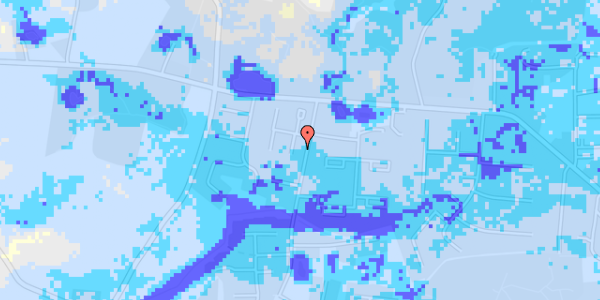 Ekstrem regn på Katrinelundsvej 3