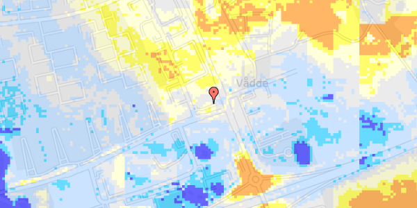 Ekstrem regn på Industrivej 33