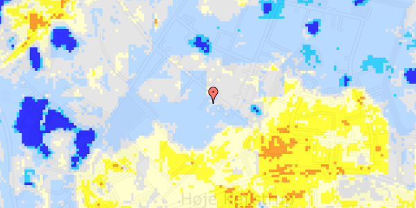 Ekstrem regn på Priorsvej 25B