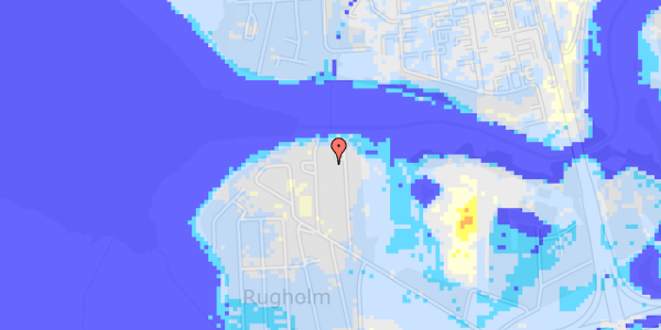 Ekstrem regn på Haveforeningen Sølyst 27A