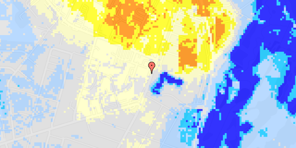 Ekstrem regn på Viborgvej 105, st. 