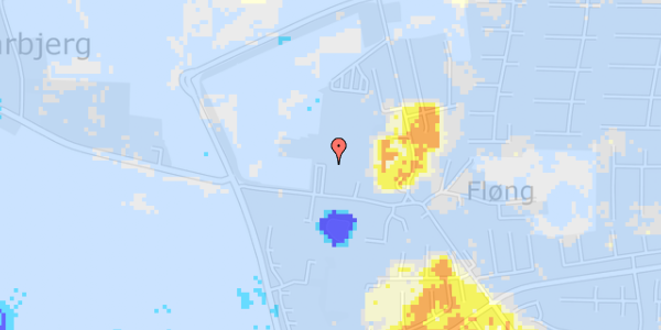 Ekstrem regn på Fløng Byvej 24