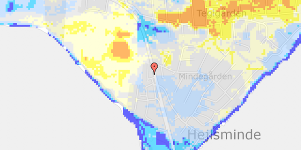 Ekstrem regn på Gendarmvej 2