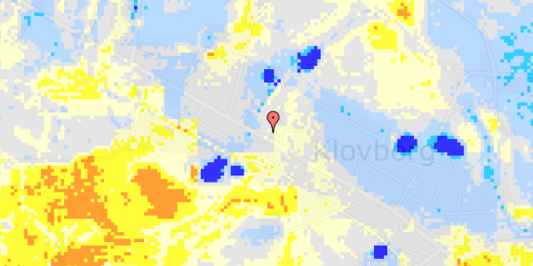 Ekstrem regn på Storegade 70B