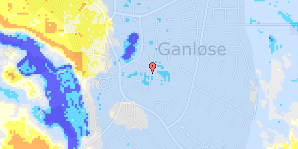 Ekstrem regn på Strædet 11