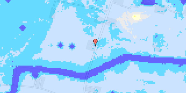 Ekstrem regn på Terslevvej 25A