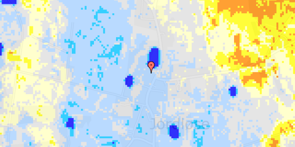 Ekstrem regn på Landevejen 12