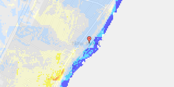 Ekstrem regn på Ved Stranden 135