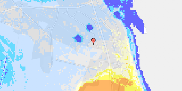 Ekstrem regn på Haslevgårde Eng 49