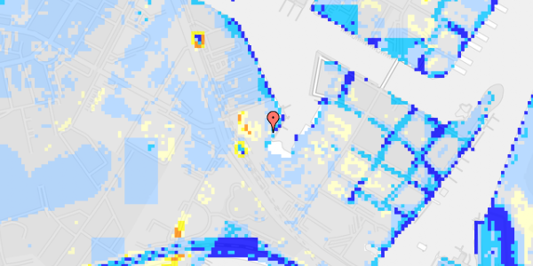 Ekstrem regn på Frederikskaj 2E, 2. th