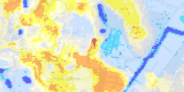 Ekstrem regn på Oldenvej 10A