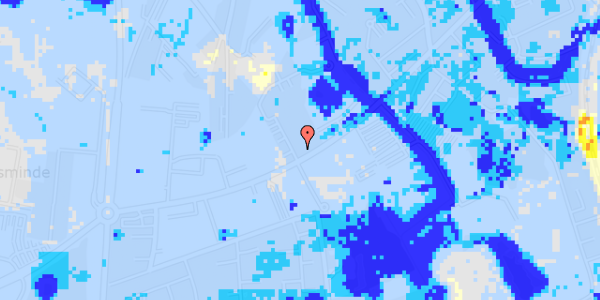 Ekstrem regn på Milnersvej 42A