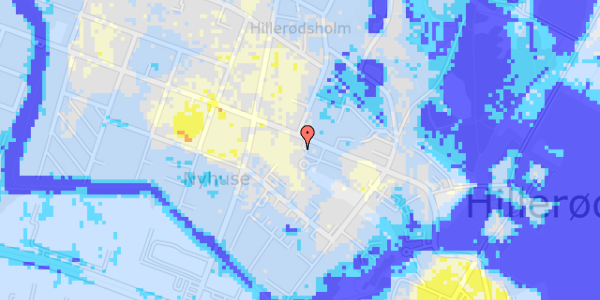 Ekstrem regn på Rådhusstræde 12, 2. 13