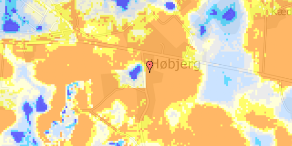 Ekstrem regn på Høbjergvej 5B