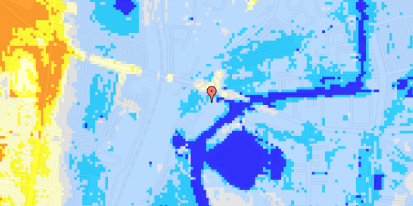 Ekstrem regn på Hjulmagervej 55