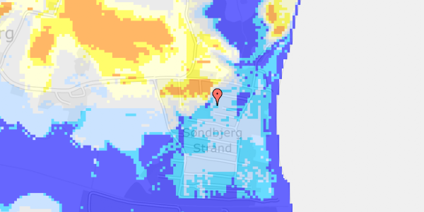 Ekstrem regn på Roarsvej 5