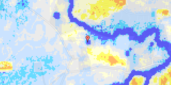 Ekstrem regn på Amaliegårdvej 106