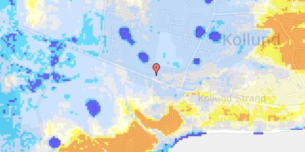 Ekstrem regn på Persillegade 13A