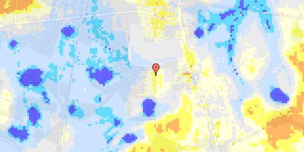 Ekstrem regn på Majas Vej 5