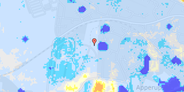 Ekstrem regn på Brovangsvej 111