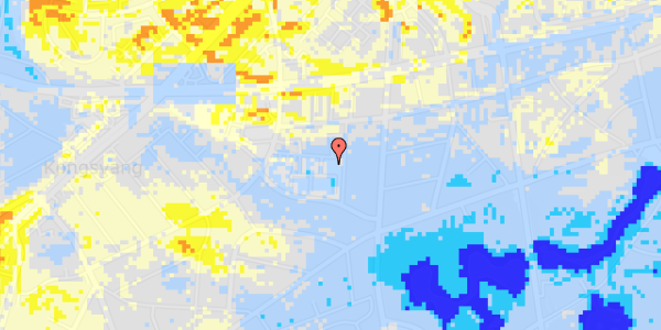 Ekstrem regn på Kongsvang Allé 37