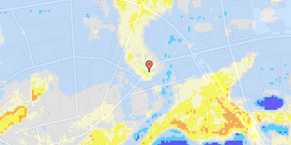 Ekstrem regn på Farum Hovedgade 36