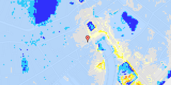 Ekstrem regn på Istedgade 6, 4. 