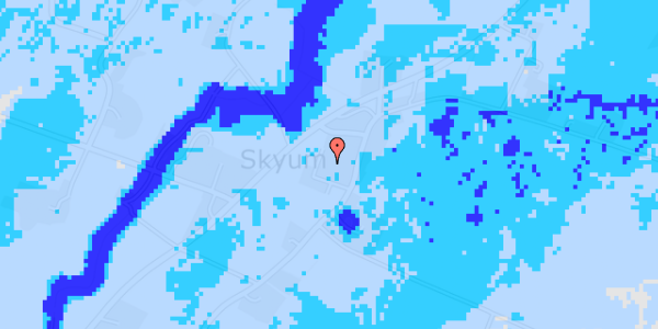 Ekstrem regn på Plovmarksvej 6