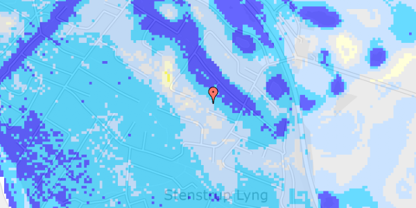 Ekstrem regn på Jættestuevej 12