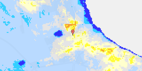 Ekstrem regn på Drejet 9