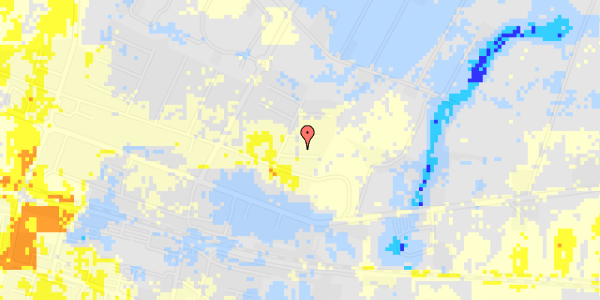 Ekstrem regn på Elmehaven 20