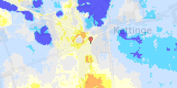 Ekstrem regn på Kettingevej 27C