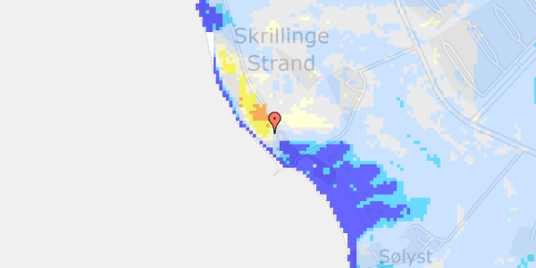 Ekstrem regn på Østre Hougvej 144