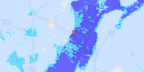 Ekstrem regn på Keldernæsvej 42