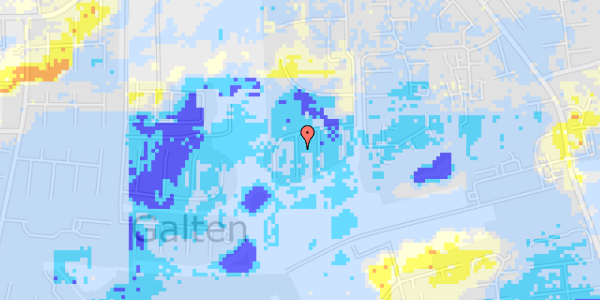 Ekstrem regn på Baastrup Lund 43