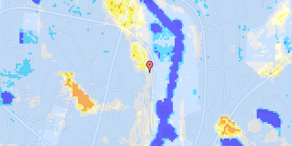 Ekstrem regn på Byagervej 127A