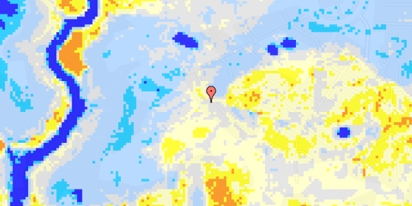 Ekstrem regn på Krebsen 10