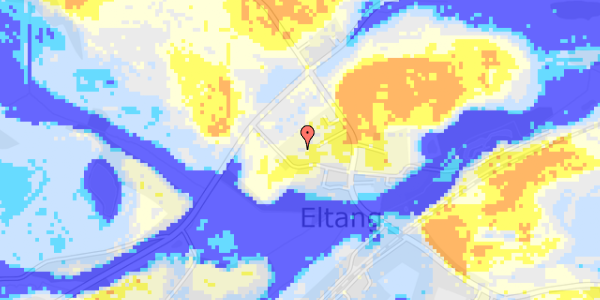 Ekstrem regn på Eltangvej 71C