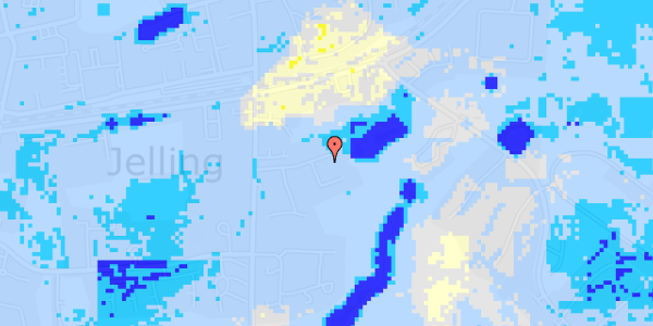 Ekstrem regn på Mosevang 18