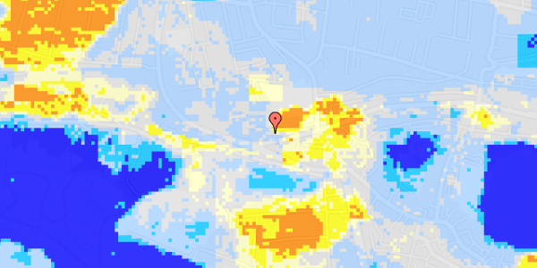 Ekstrem regn på Ndr. Ringvej 1D, 5. 1