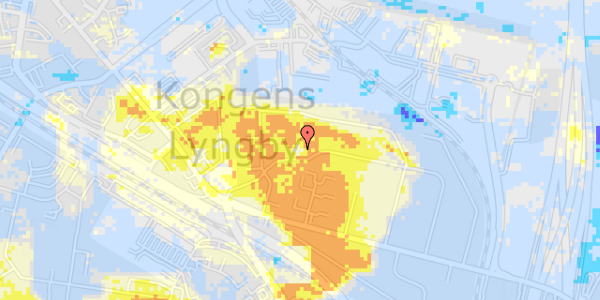 Ekstrem regn på Peter Rørdams Vej 56, st. 