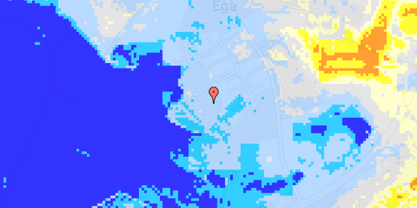 Ekstrem regn på Egå Engvej 39