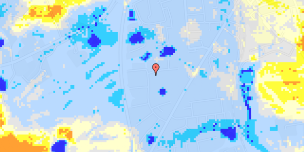 Ekstrem regn på Balskærvej 30