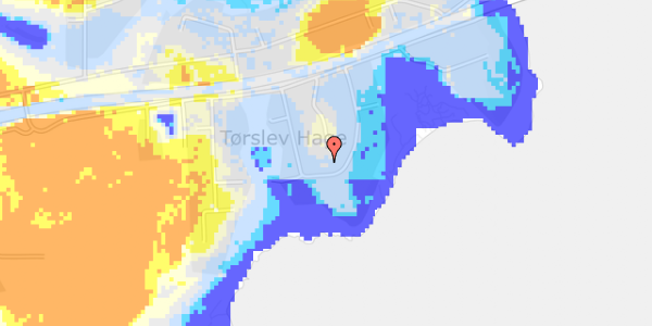 Ekstrem regn på Fælledvej 11