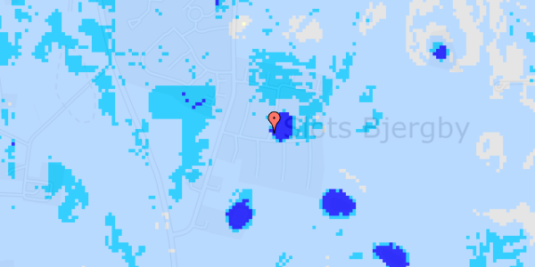 Ekstrem regn på Christiansvej 1