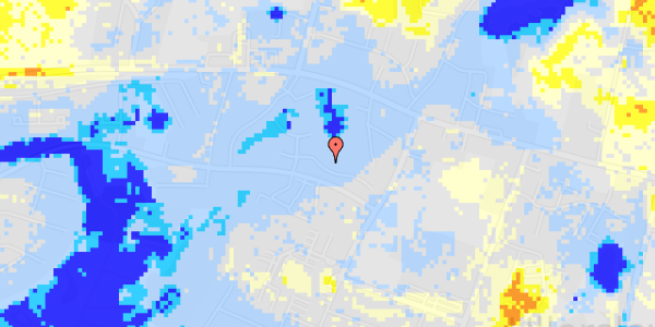 Ekstrem regn på Kirkebakken 26