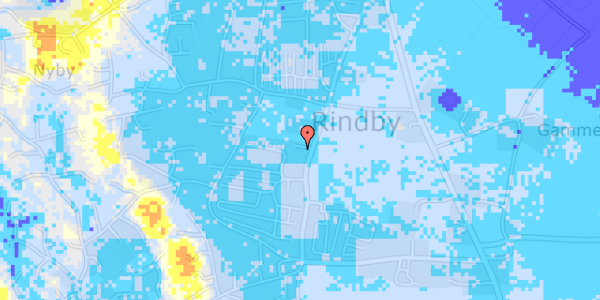 Ekstrem regn på Kirkevejen 11A, 1. 