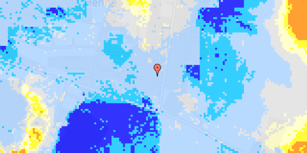 Ekstrem regn på Gl. Strandvej 27B